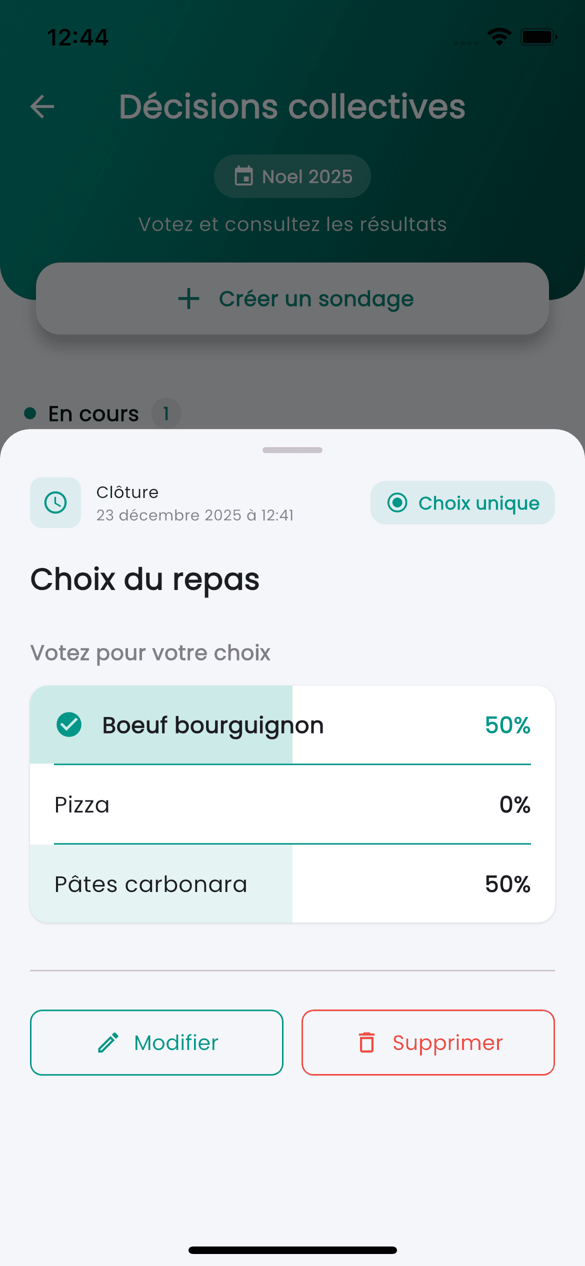 Screenshot de Décidez ensemble, simplement