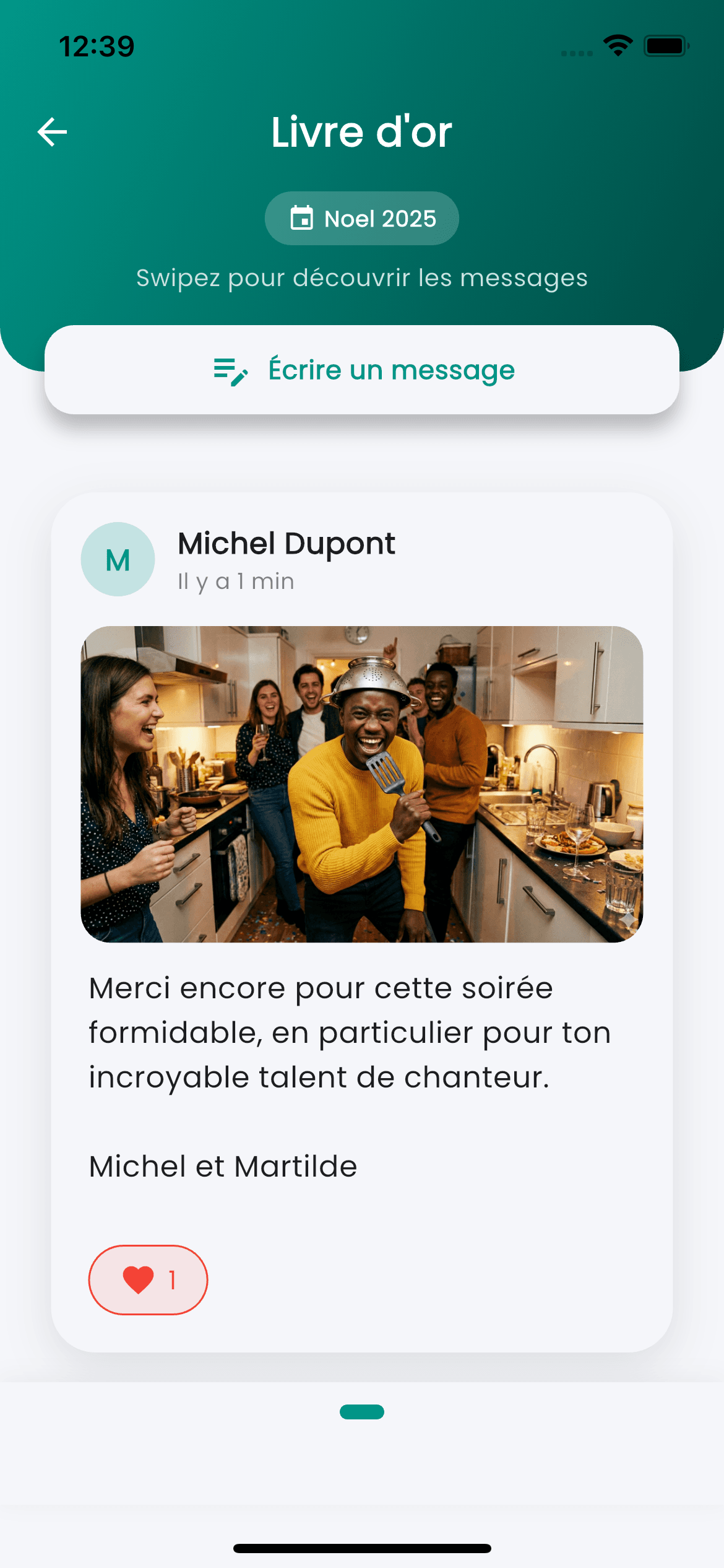 Screenshot de Des mots qui restent